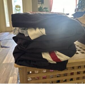 Tommy Hilfiger 100% Cotton Queen Full Duvet Covers Set Of 2 Red White & Blue